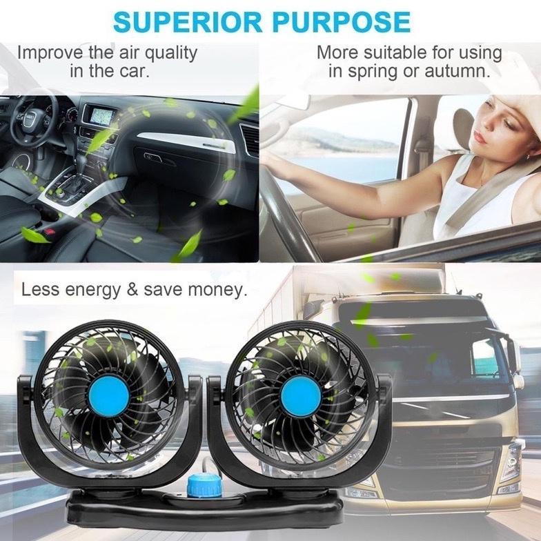 HOT SALE Kipas USB Mobil Kipas Mobil 12v Pendingin Mobil Angin Kencang 24v Kipas Angin Listrik USB R