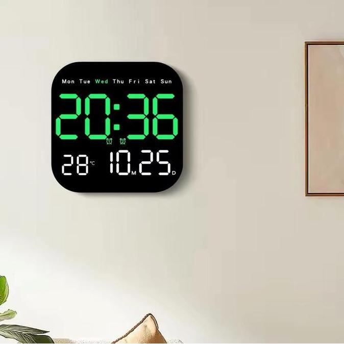 BEBAS ONGKIR - Jam Meja Dinding Digital Stop Watch Countdown Countup Led Weker / Digital Alarm Clock