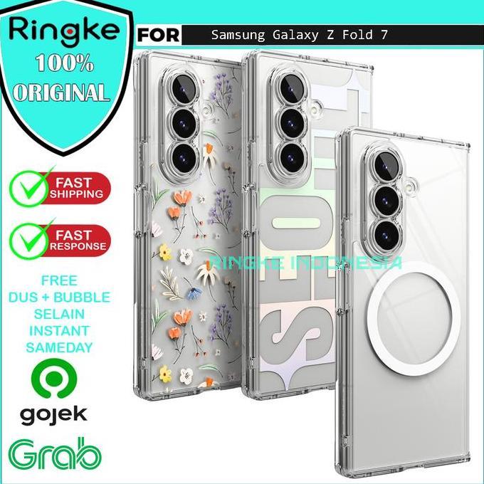 HARGA DISC - Case for Samsung Galaxy Z Fold 7 Fold7 Ringke Fusion Hybrid Magnetic MagSafe Ultra Thin