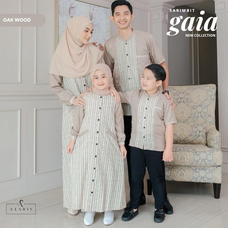 BESTPROMO Gaia Stripe / Gamis Katun Salur / Gamis Garis Garis / Gamis Casual / Casual Dress / Gamis 