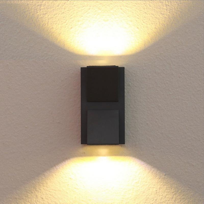 [Cod] Lampu Dinding Modern Minimalis Lampu Pagar Lampu Teras Lampu Taman 220V Anti Air Warm White La