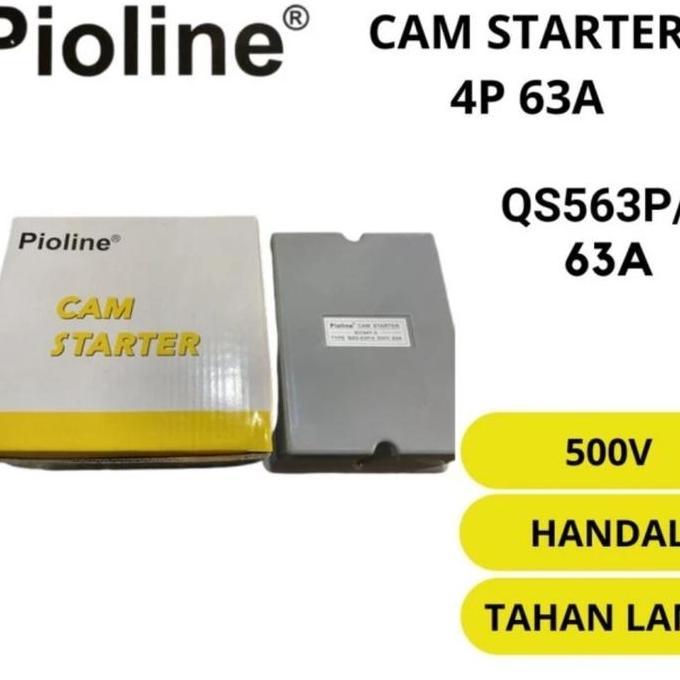 Cam Starter 63A 4P Ohm Saklar Qs5-63P/4 Change Over Switch Kualitas Terbaik Harga Termurah