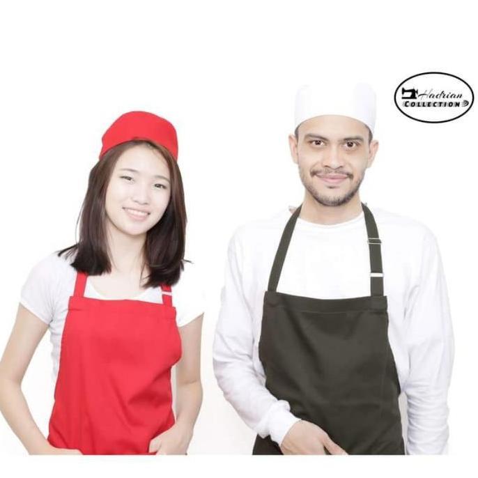 Termurah / Hot Sale Topi Koki Peci Topi Chef Model Peci