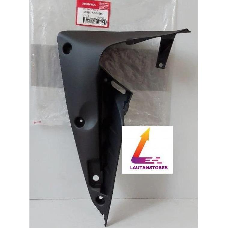 50280-Ksp-B00 Shroud R Inner Sayap Tangki Dalam Kanan Megapro Monoshock Karbu Original Terbatas