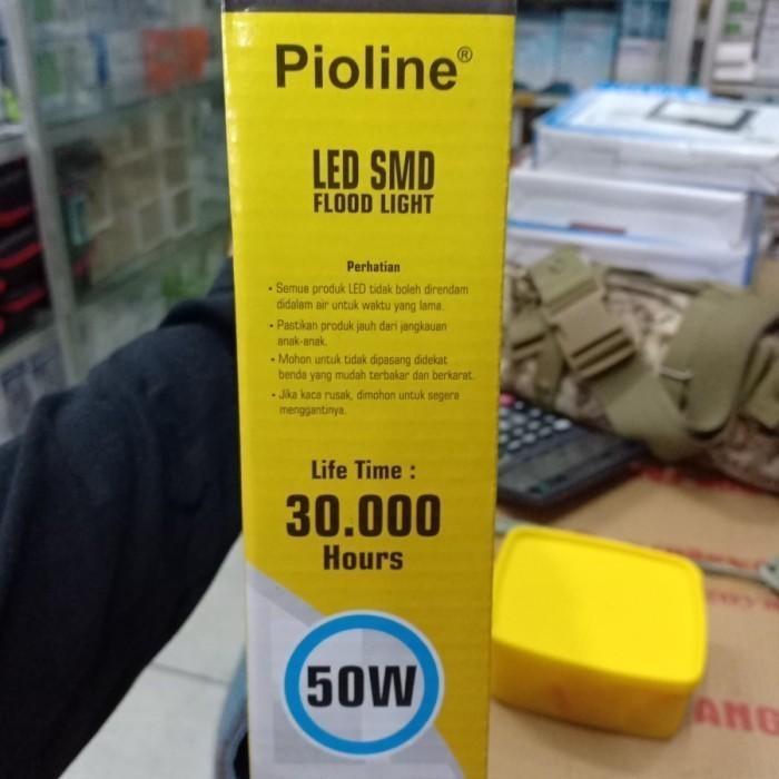 Lampu Sorot Led Pioline 300W Putih Daylight 6500K Pfl50130 / Flood Light 300 Watt / Floodlight Temba