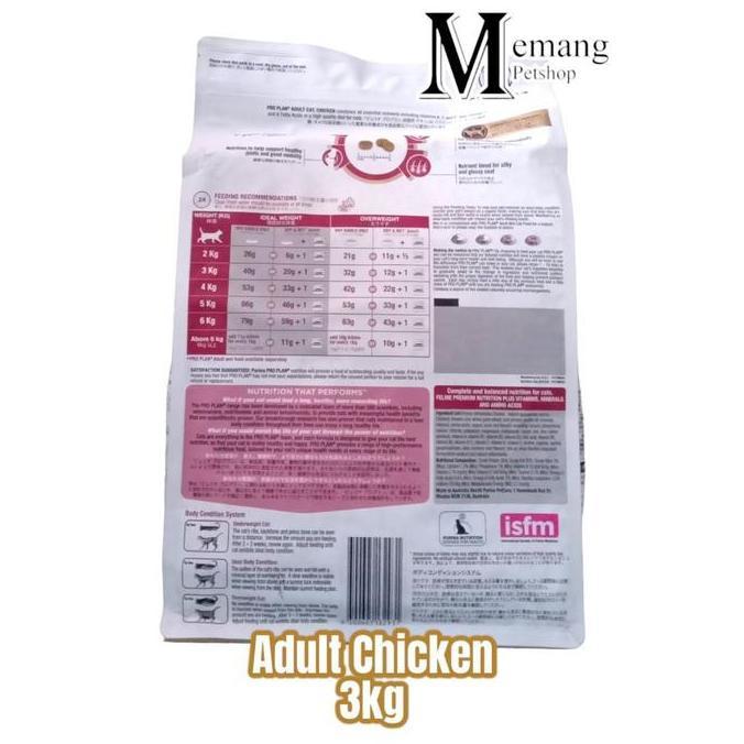 BEBAS ONGKIR - PROPLAN 3Kg -Adult Chicken - Freshpack Cat Food - Makanan Kucing