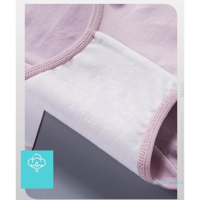 Cd92 Celana Dalam Wanita Premium Katun Lembut Flower And Leaf  Small Until Big Size Women Cotton Und