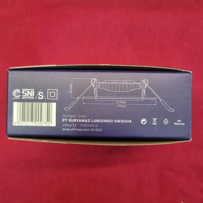 LAMPU SPOTLIGHT IN-LITE / INLITE / IN LITE DOWNLIGHT LED 7W -