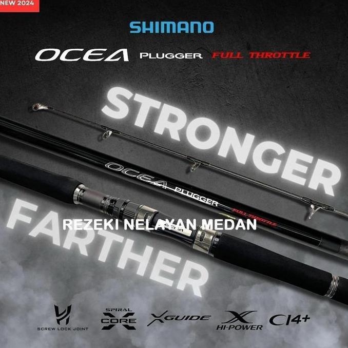 TERMURAH - Joran Popping SHIMANO Ocea Plugger Full Throttle 2024