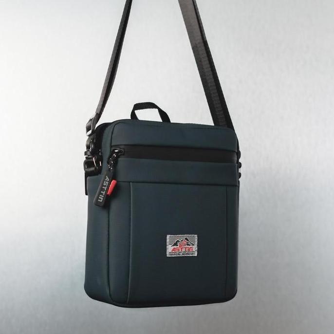bod.sanah - tas slempang pria waterproof asttin ex 21 anti air sling bag cowok touring tas  gantung 