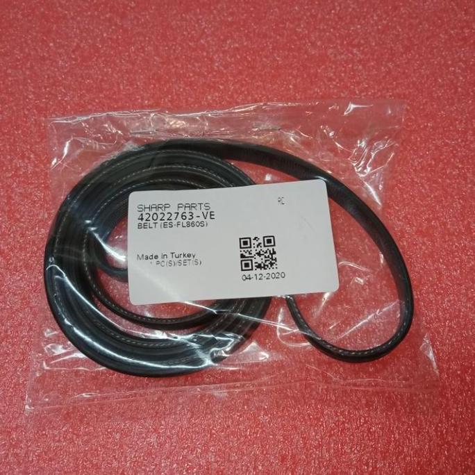 V BELT FAN BELT MESIN CUCI FRONT LOADING SHARP ORIGINAL