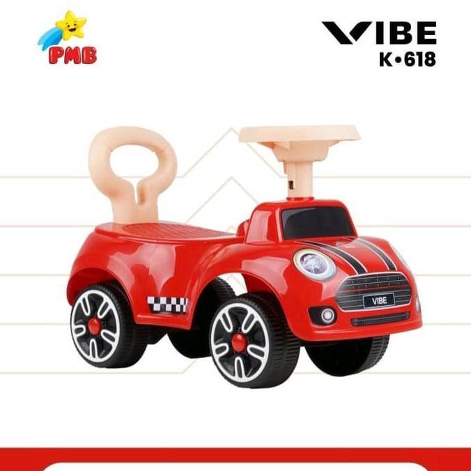 Tolocar Mobil Mobilan Anak Kayuh Pmb K618 K 618 Vibe Mini Coper/K620/K621 Allshop