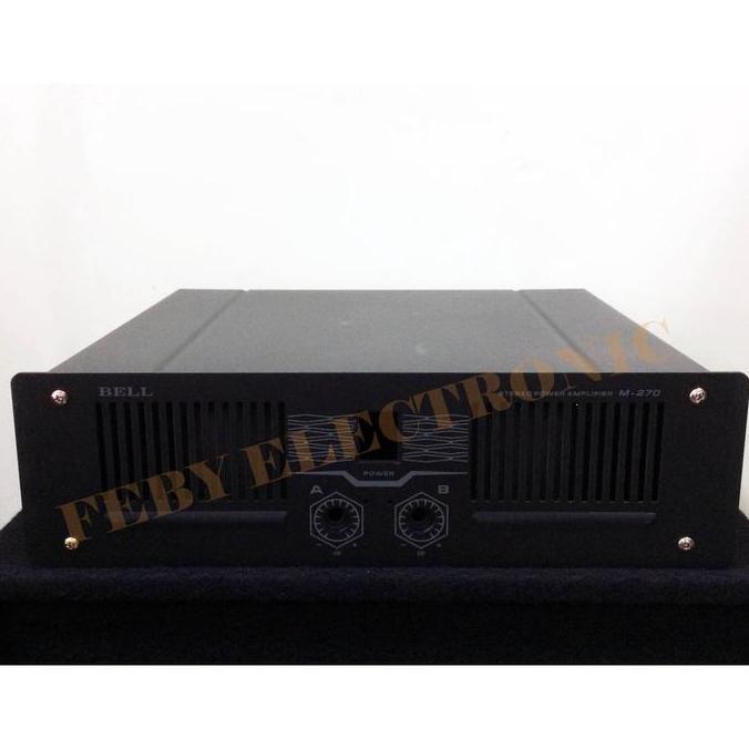 BOX BELL M-270 STEREO POWER AMPLIFIER box power