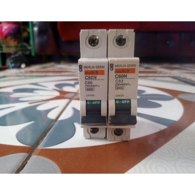 MCB Merlin Gerin Multi 9 C60N 50A 63A