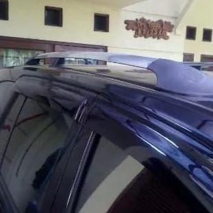 ROOF RACK BARANG ROOF RAIL KAKI RACK RELL DIATAS MOBIL PAJERO SPORT ORIGINAL DAN TERPERCAYA