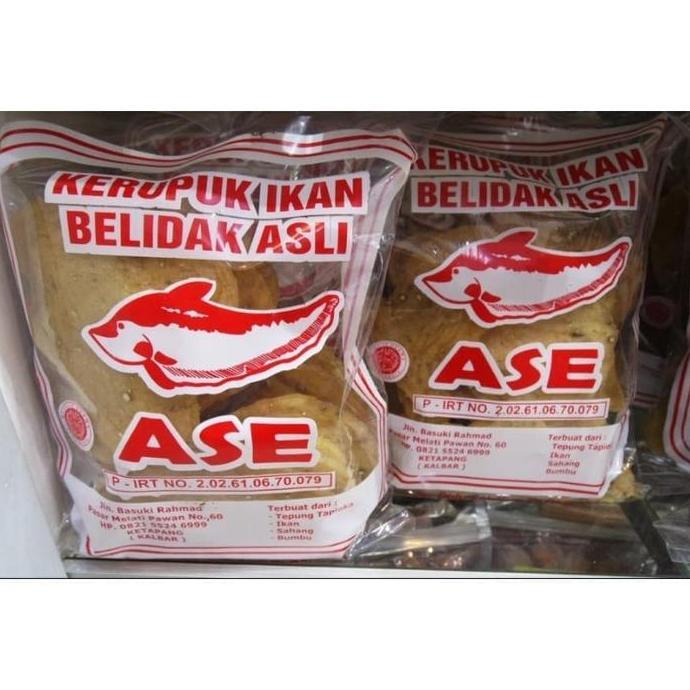Kerupuk Ikan Belidak Ase GJ