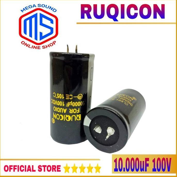 Elco Capacitor 10000Uf 50V 80V 100V Ruqicon Murni Murah