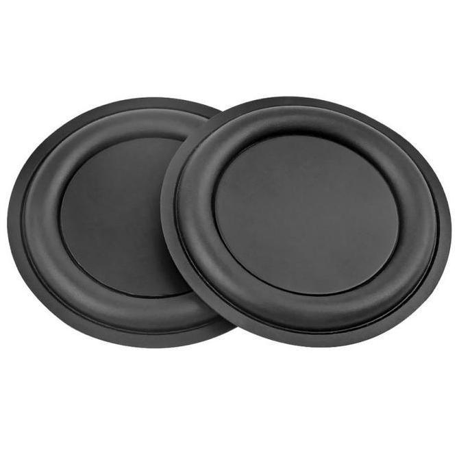 SOORIM 2pcs Bass Radiator Pasif 75mm 92mm Pasif Speaker Getaran Aksesoris Membran Getaran Subwoofer