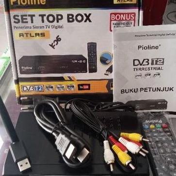 STB pioline atlas set top box jaringan tv digital dvb free