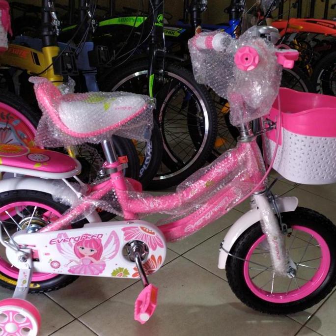 TERMURAH - Sepeda Mini Anak Evergreen Daisy 12"