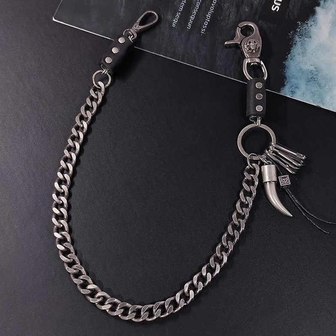 SOORIM Rantai Celana Chain Dompet Rantai Celana Dompet Rantai Dompet Dompet Rantai Pria