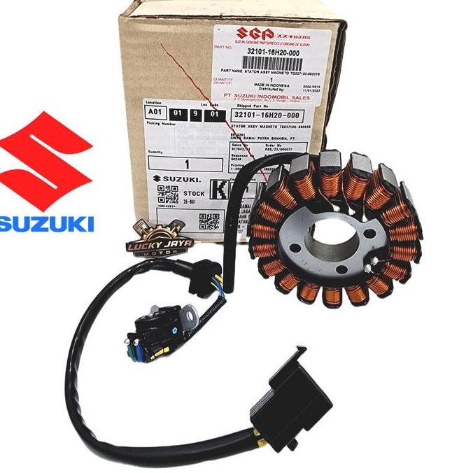 Spul spol stator spool Shogun 125 FL Fi injeksi 32101-16H20-000 Ori