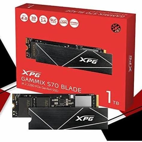 SSD Adata XPG Gammix S70 Blade 1TB - NVMe Gen4 SSD 1TB Adata S70 Blade