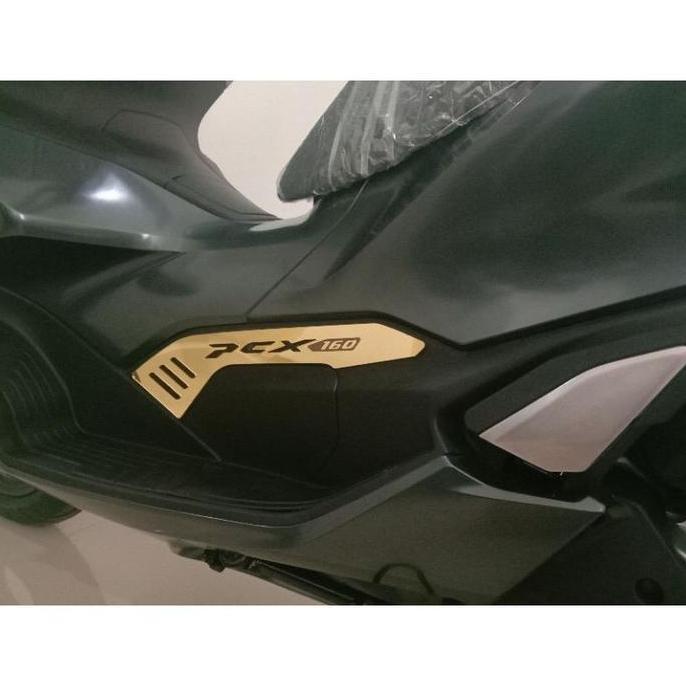 pcx 160 side cover garnish list - side deck pad pcx160 lis garnis