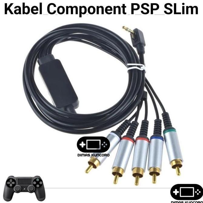 Kabel Component PSP Slim componen tv av seri psp slim 2000 3000 murah