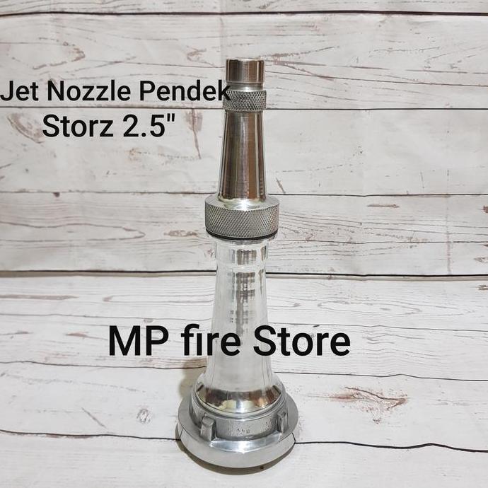 Short Jet Nozzle Nuzzle Pemadam Pendek Aluminium 2.5 Inch Storz