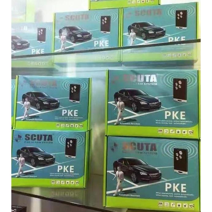 Promo alarm mobil universal keyless alarm scuta Diskon
