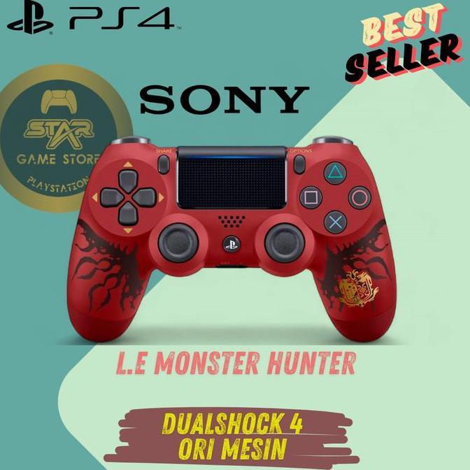 Stik Ps4 Led Bar Ori mesin Limited Edition Monster Hunter