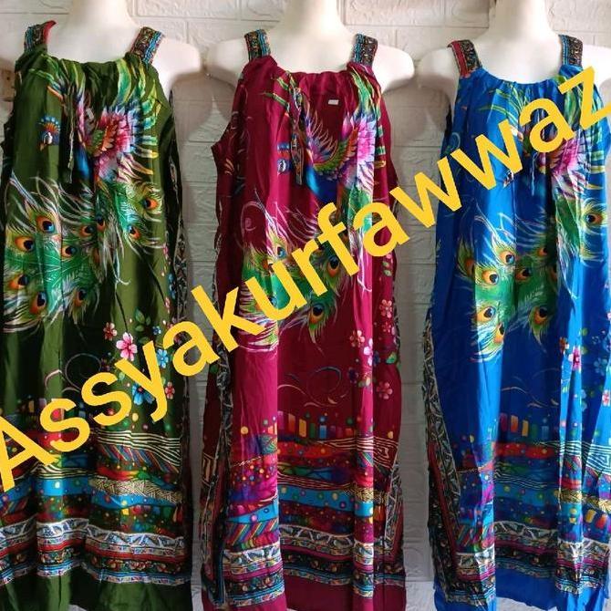 Daster Yukensi Batik Assyakurfawwaz Ld 130 Motif Merak Lilin
