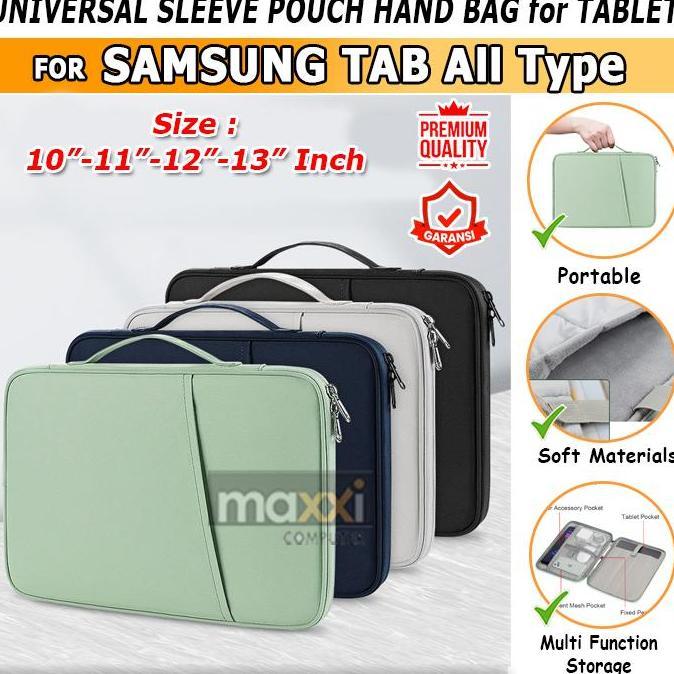 NEW Tas Tablet Samsung Tab S8 Ultra S7 Plus S6 Lite S5e S4 Sleeve Bag Case