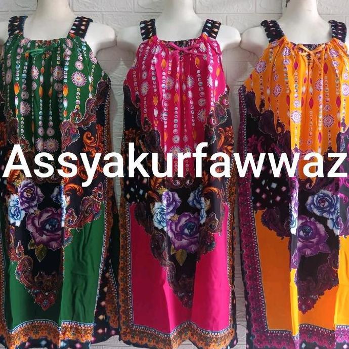 Daster Yukensi Batik Lie Ing Ld 130 Motif Tirai