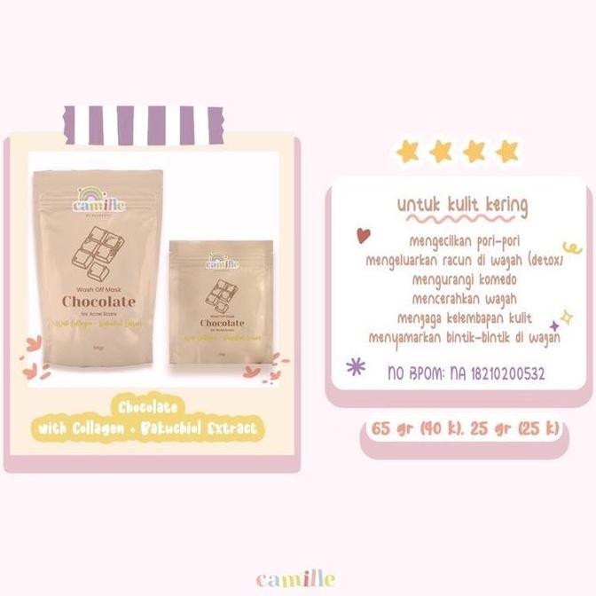 Rexzix- Siap Kirim !! Camille Beauty Masker Wajah Camille Beauty