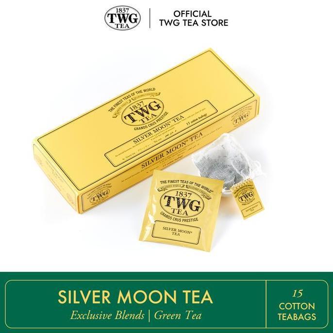 TWG Tea Silver Moon Tea, Cotton Teabag