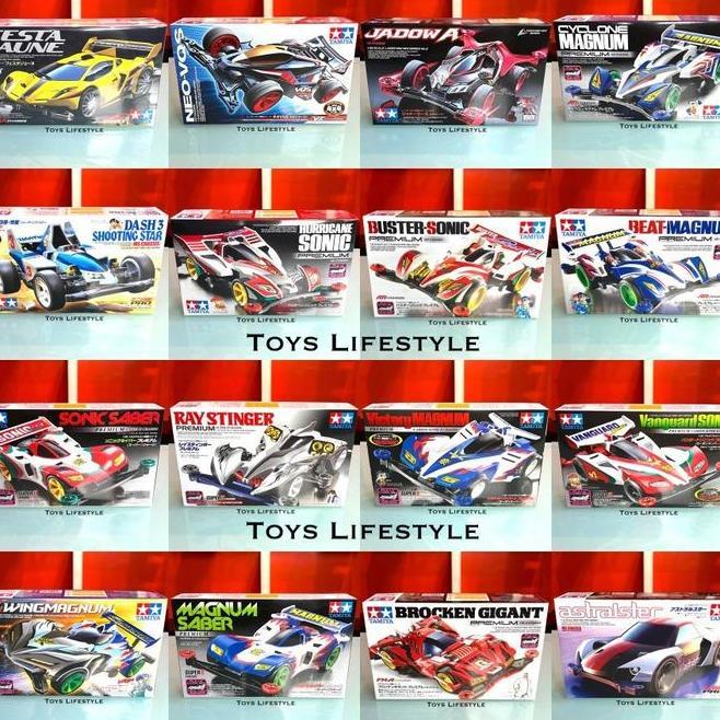 Mainan Rakit Mobil Tamiya Mini 4Wd