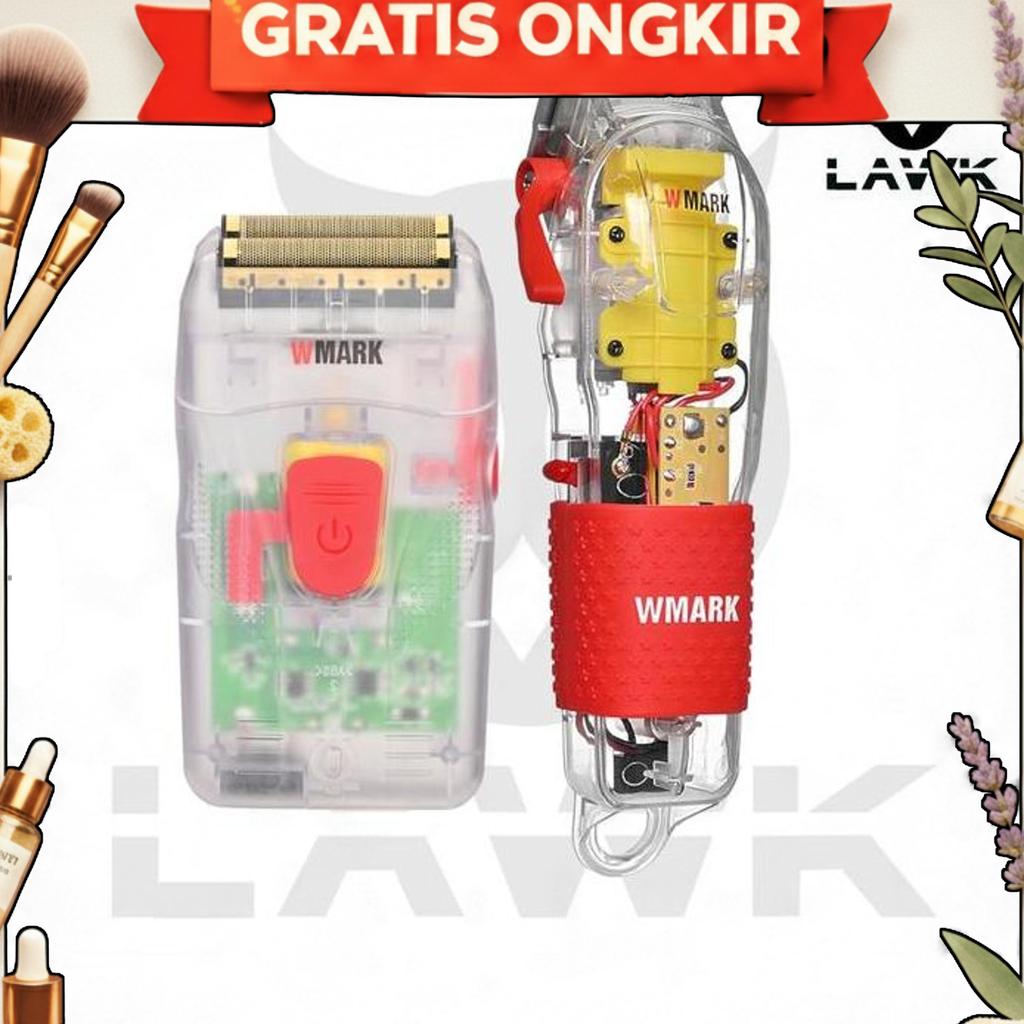 Wmark Mesin Cukur Rambut Paket Bunling Wmark Ng 987T / Wmark Ng 108