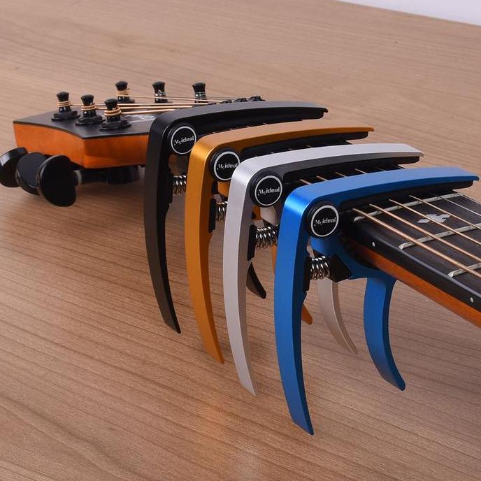 Meideal MC20 Capo Gitar Akustik Elektrik Bass Banjo Mandolin Penjepit Senar Bahan Aluminium