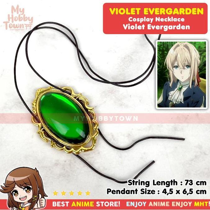 Kalung Dasi Anime Violet Evergarden Military Militer
