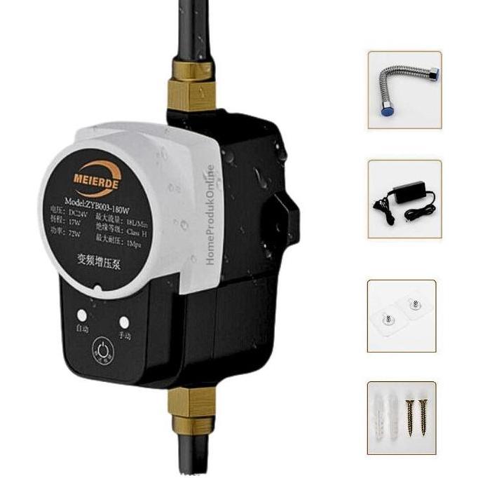 Mesin Pompa Pendorong Booster Air Kran Shower Toren Otomatis