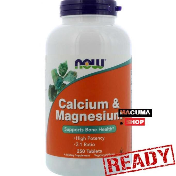 NOW CALCIUM & MAGNESIUM 250 S/CALCIUM/ KALSIUM