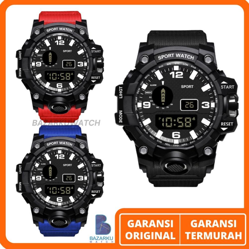 Discount Jam Tangan Pria BW3131 Jam Tangan Cowok Digital Jam Tangan Sport Jam Tangan Digital Jam Dig
