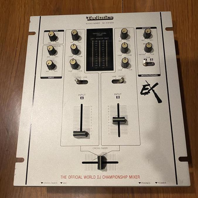 HOT SALE [Mixer] Technics SH-EX1200 Silver Audio Mixer DMC Official World DJ Championship | DJ Mixer