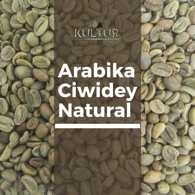 GREEN BEAN ARABIKA CIWIDEY NATURAL KOPI MENTAH