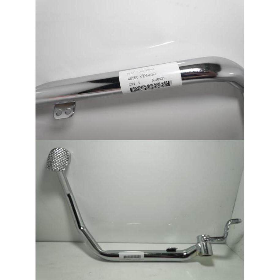 PEDAL REM SUPRA X125 DOUBLE DISK 2005-2012 ORI AHM 46500-KTM-N30 ORIGINAL DAN TERPERCAYA