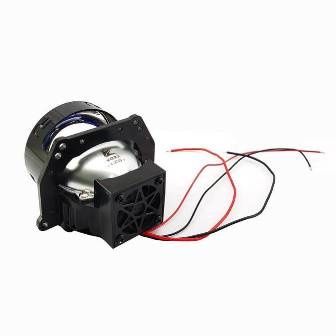 Promo VOXX LED Projie LED 3 Inch 60W Blue Lens Projector LED Laser 3.0" VOXX EX1 Lensa Biru Proyekto