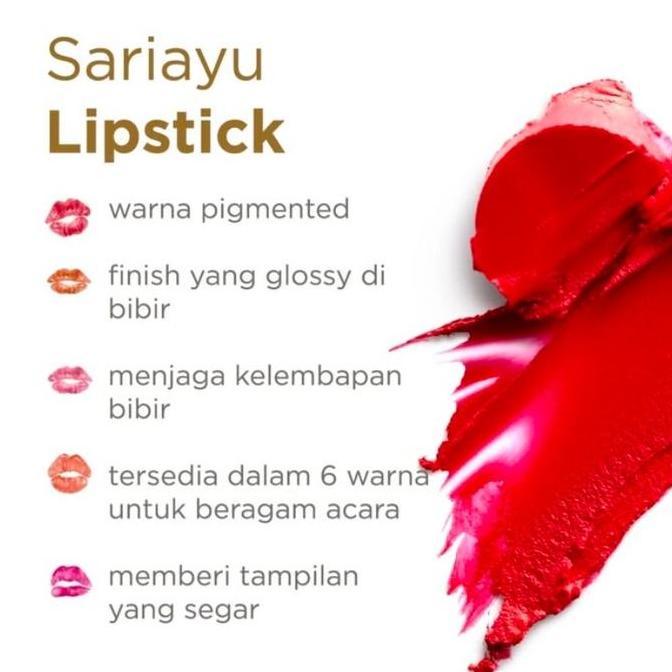 Papupi- Sariayu Lipstick Gold Series