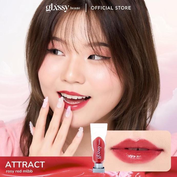 Papupi- Glxssy Beaute Souffle Satin Stain Attract - Lip Tint